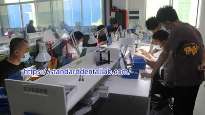 Standard Dental Lab Co., Limited dây chuyền sản xuất của nhà sản xuất