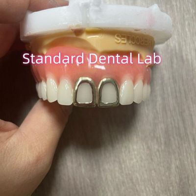Mua ISO răng giả acrylic đầy đủ với răng vàng vàng mặt mở sản xuất trực tuyến