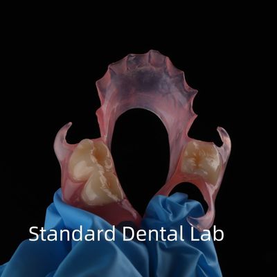 Phong cách thẩm mỹ cao nha khoa TCS Valplast Dentures linh hoạt và một phần nha khoa phòng thí nghiệm màu hồng